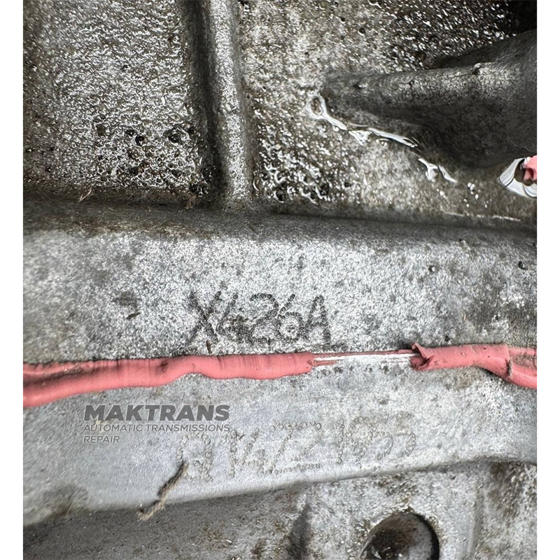 CVT-Getriebe JATCO JF015E — Kennzeichnung X426A, (Nissan Qashqai (J11) 1.2 DIG-T 16V, BENZIN)