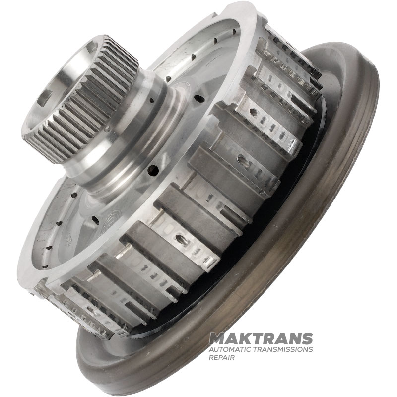 Trommel-E-Kupplung ZF 8HP70, 8HP75, 8HP55A, 8HP65A — 48 Keilwellenverzahnung (für 5 Reibscheiben) 1102471034, 1087471019, 0501333994