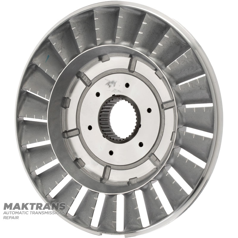Reaktorrad des Drehmomentwandlers AISIN WARNER TG-81SC – Außen-Ø 194 mm, 34 Keile (Drehmomentwandler-Kennzeichnung 4BA050)