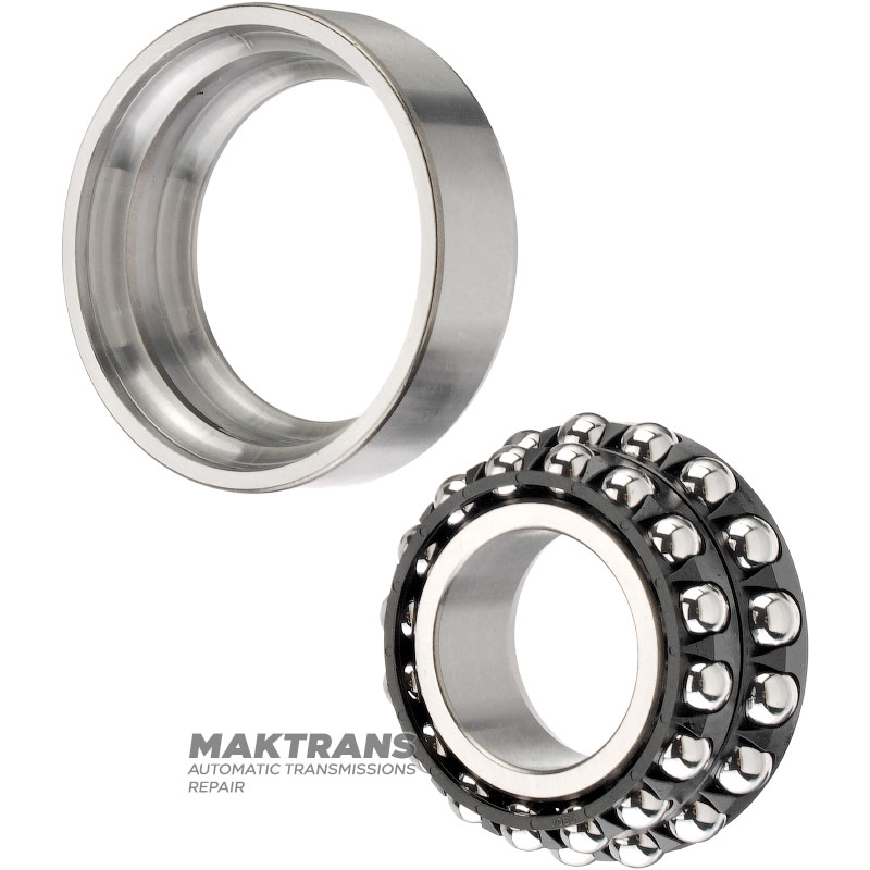 Zweireihiges Radialkugellager der Hinterachs-Differential-Antriebswelle MAZDA CX-4, CX-5, CX-8 — 76 x 35 x 25 / 22, KA03-27-210 (F-611420, F-611420.02. SKL)