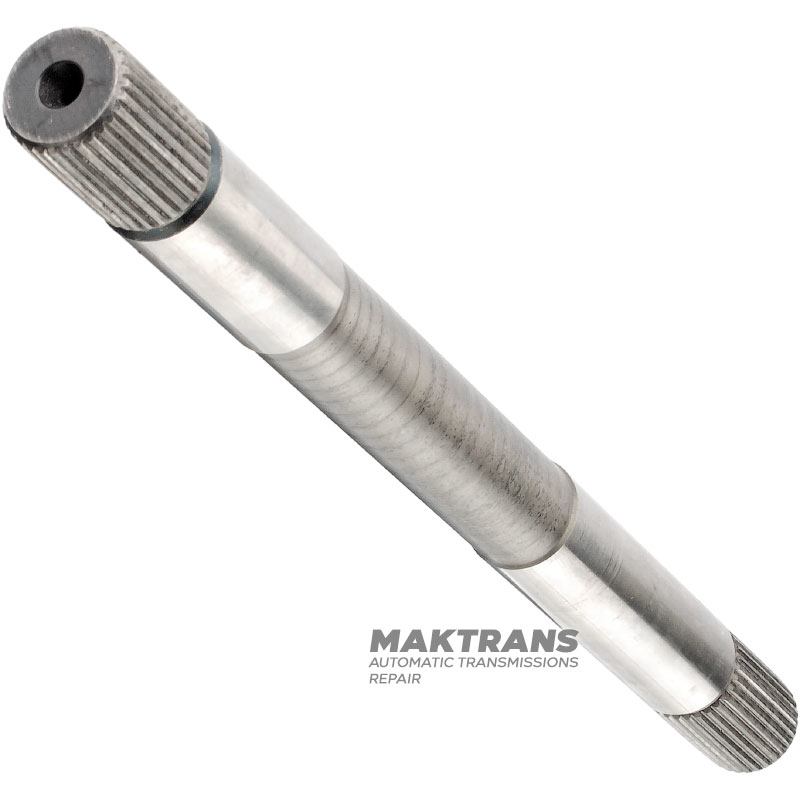 Eingangswelle FORD E4OD, 4R100 — Länge 357 mm, 31 Zähne (Außen-Ø 25,25 mm) / 30 Zähne (Außen-Ø 25,30 mm)