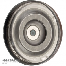 Vorderdeckel des Drehmomentwandlers FORD 5R44E, 5R55E, 5R55N, 5R55W, 5R55S — 7L2Z-7902-A, 7L2Z7902A (4 Befestigungsstifte, Außen-Ø des Führungszapfens 19 mm / 20,95 mm)