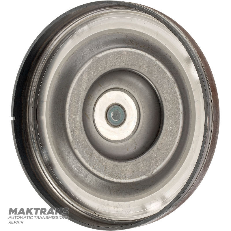 Vorderdeckel des Drehmomentwandlers FORD 5R44E, 5R55E, 5R55N, 5R55W, 5R55S — 7L2Z-7902-A, 7L2Z7902A (4 Befestigungsstifte, Außen-Ø des Führungszapfens 19 mm / 20,95 mm)