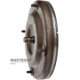 Vorderdeckel des Drehmomentwandlers FORD 5R44E, 5R55E, 5R55N, 5R55W, 5R55S — 7L2Z-7902-A, 7L2Z7902A (4 Befestigungsstifte, Außen-Ø des Führungszapfens 19 mm / 20,95 mm)