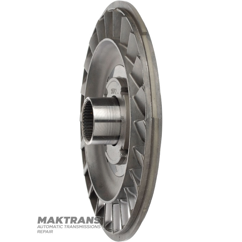 Reaktorrad des Drehmomentwandlers Aisin Warner TF-60SN, VAG 09G – Kennzeichnung 46A030 (Außen-Ø 177,85 mm, 38 Keile)