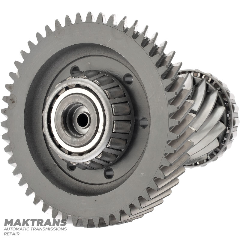 Zwischenwelle des Differentials TOYOTA UA81E, UA81F, 4120678020 — Gesamthöhe 162 mm, 15 Zähne (Außen-Ø 67,05 mm), 49 Zähne (Außen-Ø 136,70 mm)