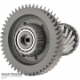 Zwischenwelle des Differentials TOYOTA UA81E, UA81F, 4120678020 — Gesamthöhe 162 mm, 15 Zähne (Außen-Ø 67,05 mm), 49 Zähne (Außen-Ø 136,70 mm)