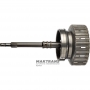 Eingangswelle/Trommel K2-Kupplung (ohne Scheiben) 722.6 Mercedes-Benz A210270012 – 360 mm Gesamthöhe, 90 Zähne am Zahnkranz, 25 mm Höhe vom Kolben bis zum Sprengring