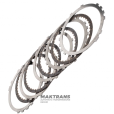 Satz Stahl- und Reibscheiben B1 Brake TOYOTA / LEXUS A760E, A760F - 4 Reibscheiben (Gesamtdicke des Satzes 19,65 mm), 3567660100, 3568160010