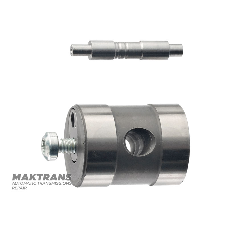 Eingangswelle, eine Klauenkupplung ZF 9HP48, 948TE – Gesamtwellenlänge 312 mm, Hohlrad 86 Zähne, Sonnenrad 94 Zähne (Außendurchmesser 124,85 mm)