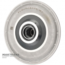 Trommelmotorkupplung VAG eHybrid 0DD DQ400 — 0DD141759J (Gesamthöhe 129 mm, 40 Keile (Außen-Ø 33,55 mm), Außen-Ø Trommel 131,30 mm)