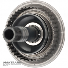 Trommelmotorkupplung VAG eHybrid 0DD DQ400 — 0DD141759J (Gesamthöhe 129 mm, 40 Keile (Außen-Ø 33,55 mm), Außen-Ø Trommel 131,30 mm)