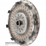 Turbinenrad des Drehmomentwandlers AISIN WARNER TF-80SC, AF40 — 71A060 (Außen-Ø 263,90 mm), Schaufelkennzeichnung 6С60-1, R-1