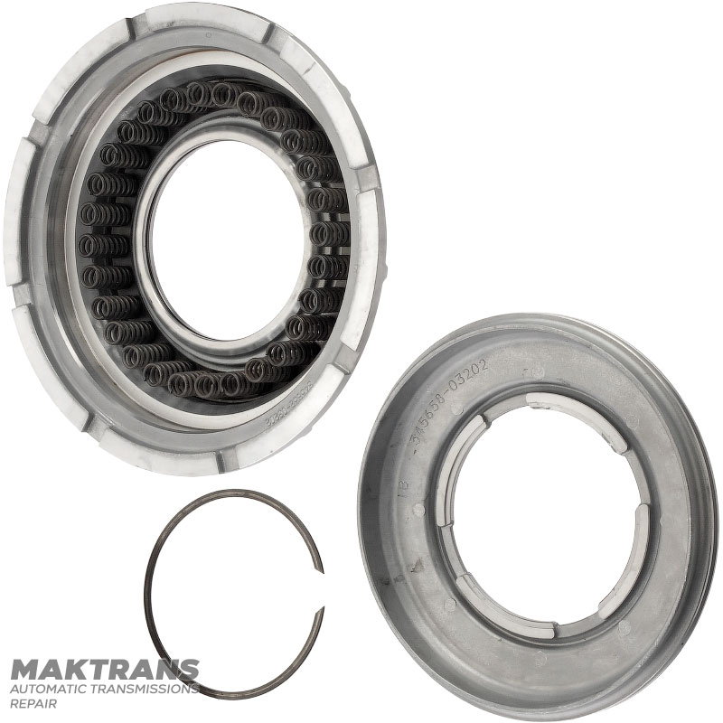 Kolben mit Rückholfeder K2 Kupplung AS68RC, AS69RC, DODGE RAM 4500/ 5500 — 68244830AA, 68244779AA, 345658-03202, 345652-03202