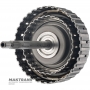 Eingangswelle, Trommel HIGH / LOW-Kupplung MAZDA CW6A-EL, EW6A-EL – Gesamtwellenlänge 308 mm, HIGH-Kupplung (3 Reibscheiben), LOW-Kupplung (4 Reibscheiben)