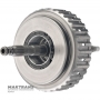 Eingangswelle, Trommel HIGH / LOW-Kupplung MAZDA CW6A-EL, EW6A-EL – Gesamtwellenlänge 308 mm, HIGH-Kupplung (3 Reibscheiben), LOW-Kupplung (4 Reibscheiben)