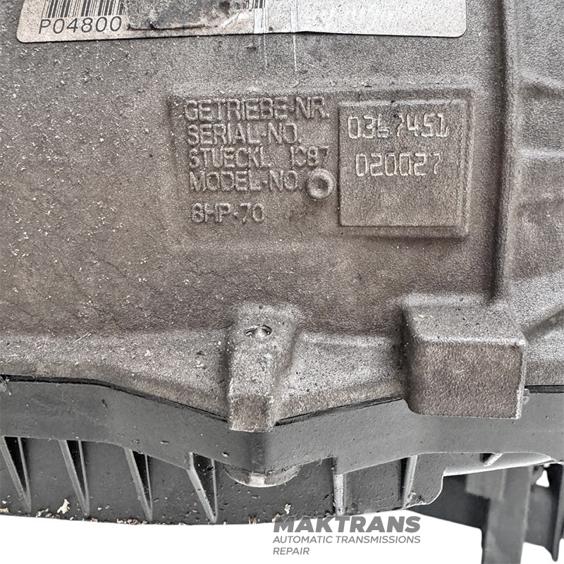 Automatikgetriebe ZF 8HP70 (4WD) — 1087020027, P52854875AH, P52854875AG, 1087401746, 1087322472, 250700004592, 000420 (JEEP GRAND Cherokee IV 2012-2020, 3.0 DIESEL)