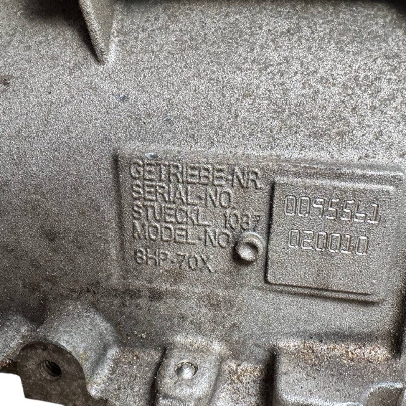 Automatikgetriebe komplett (mit Drehmomentwandler) ZF 8HP70, 8HP70X 4WD — 1087020010, BMW X5 (E70) 30d xDrive 3.0 24V, 2008-2013