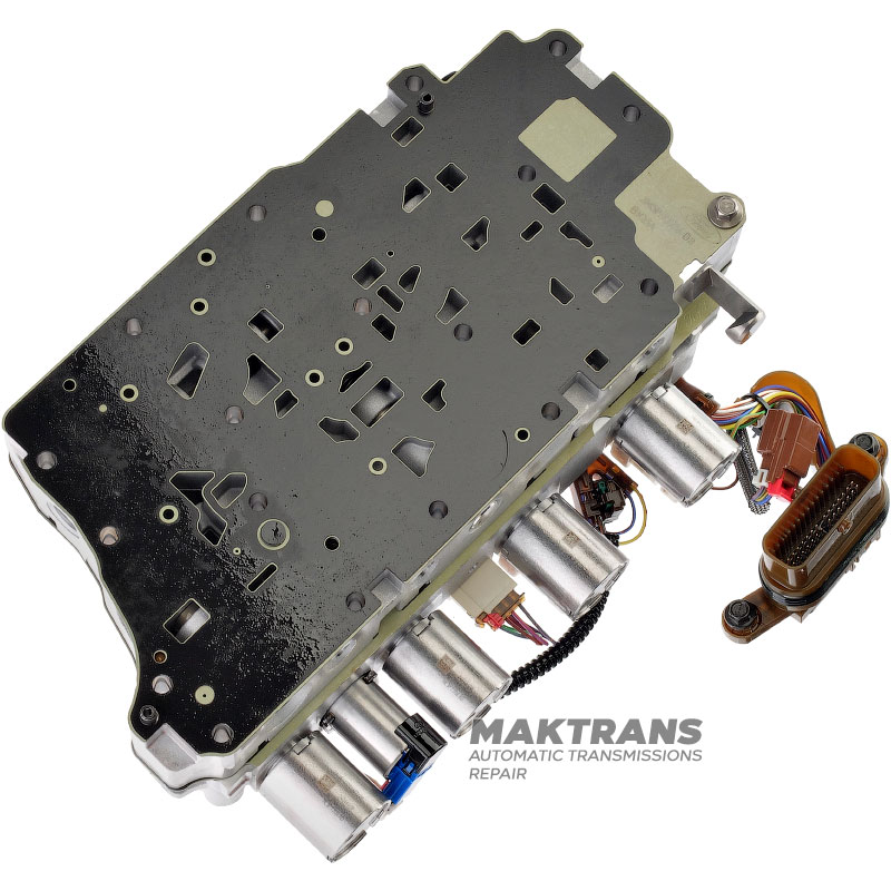Ventilkörperbaugruppe (mit Magnetspulen und Verkabelung) FORD 8F35 — JM5P-7A101-AE, JM5P-7G276-GA (Trennplatte JM5P-7J236-DB)