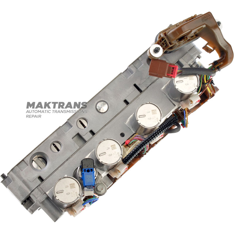 Ventilkörperbaugruppe (mit Magnetspulen und Verkabelung) FORD 8F35 — JM5P-7A101-AE, JM5P-7G276-GA (Trennplatte JM5P-7J236-DB)
