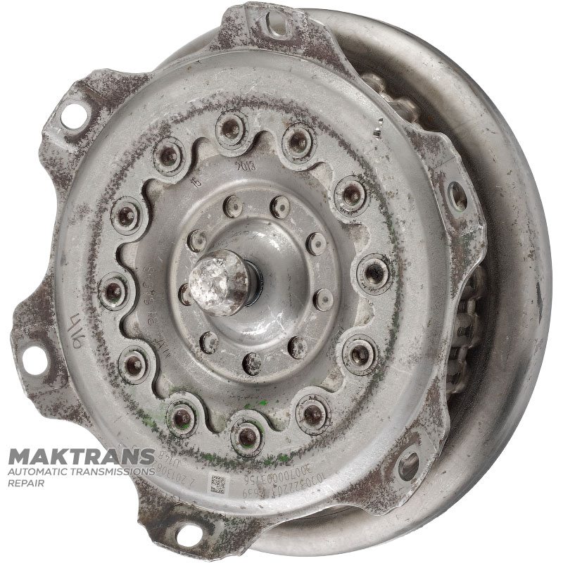 Vorderdeckel des Drehmomentwandlers ZF 8HP45, 8HP45X — Kennzeichnung 000324 oder 000416, 1090322203 (für Sperrpaket mit 2 Reibscheiben)