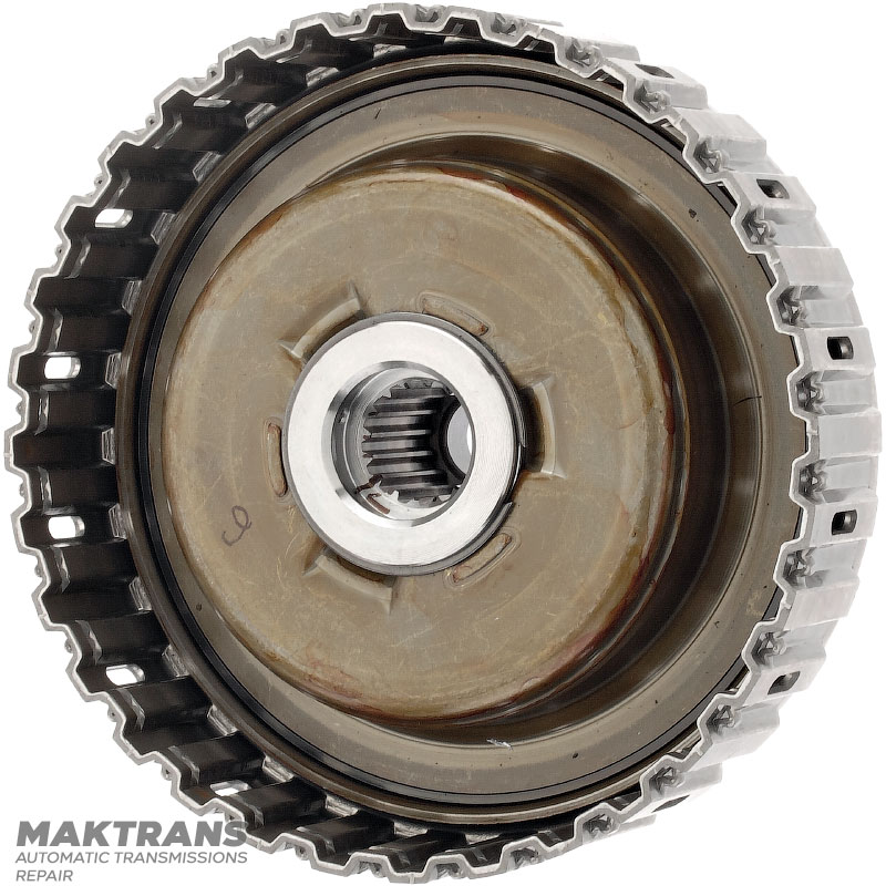 DIRECT 3-4 Kupplungstrommelbaugruppe 4F27E, FN4AEL, FNR5, FS5AEL ab 99 – 6 einseitige Reibscheiben (Gesamtdicke des Kits 18,20 mm (21,15 mm))