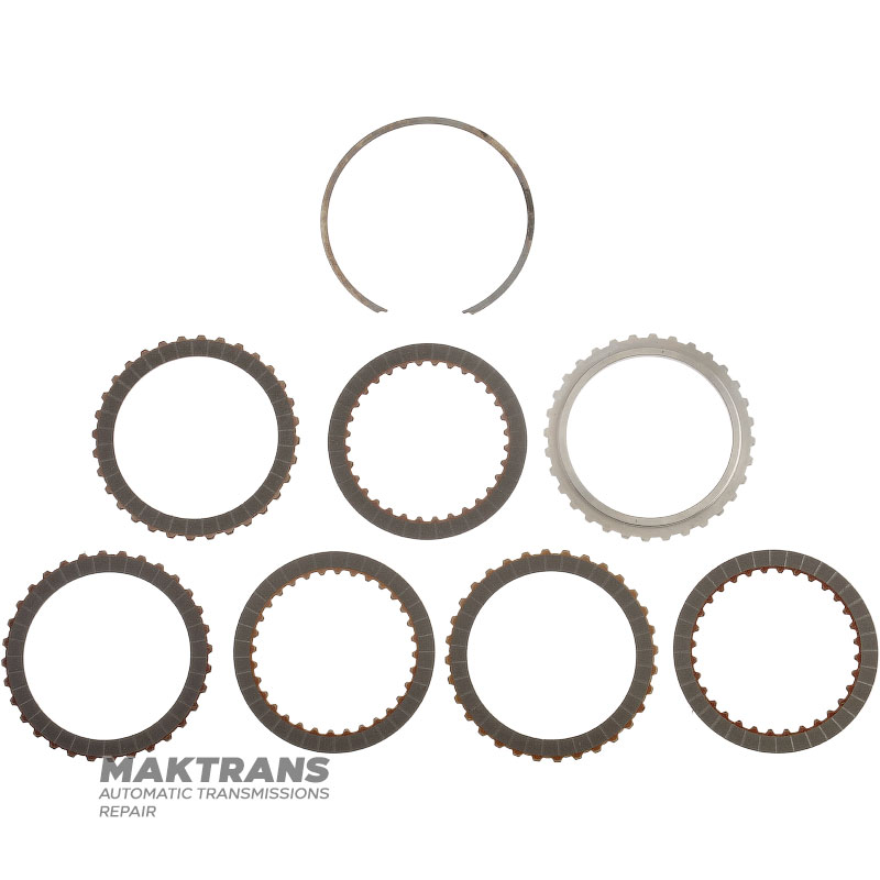 DIRECT 3-4 Kupplungstrommelbaugruppe 4F27E, FN4AEL, FNR5, FS5AEL ab 99 – 6 einseitige Reibscheiben (Gesamtdicke des Kits 18,20 mm (21,15 mm))