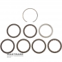 DIRECT 3-4 Kupplungstrommelbaugruppe 4F27E, FN4AEL, FNR5, FS5AEL ab 99 – 6 einseitige Reibscheiben (Gesamtdicke des Kits 18,20 mm (21,15 mm))