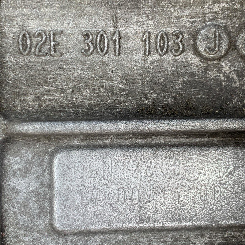 Getriebebaugruppe (gebraucht, ungeprüft) VAG DSG6 DQ250 02E (4WD) — 02E301103J, Kennzeichnung QSN