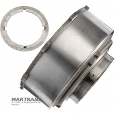 Trommel-DIREKTKupplung (leer, ohne Scheiben) FORD E4OD, 4R100 - E9TP-7A262-CA, Höhe vom Kolben bis zum Sicherungsring 20 mm (Dicke der Außenverzahnung 6 mm)