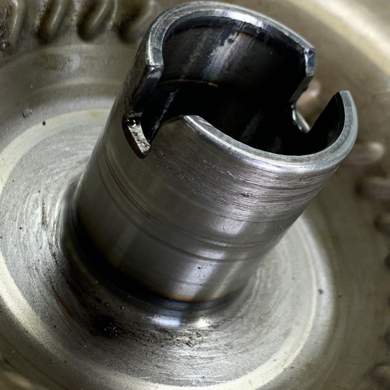 Drehmomentwandler (gebraucht, unrepariert) Mercedes-Benz 722.9 (Spät) — A2222500502, 2220241AL3 (2 Reibscheiben)