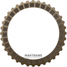 Reibscheibe (einseitig) des Drehmomentwandlers des Automatikgetriebes A6GF1 168mm/130mm 2,36mm 36T (Außenverzahnung)