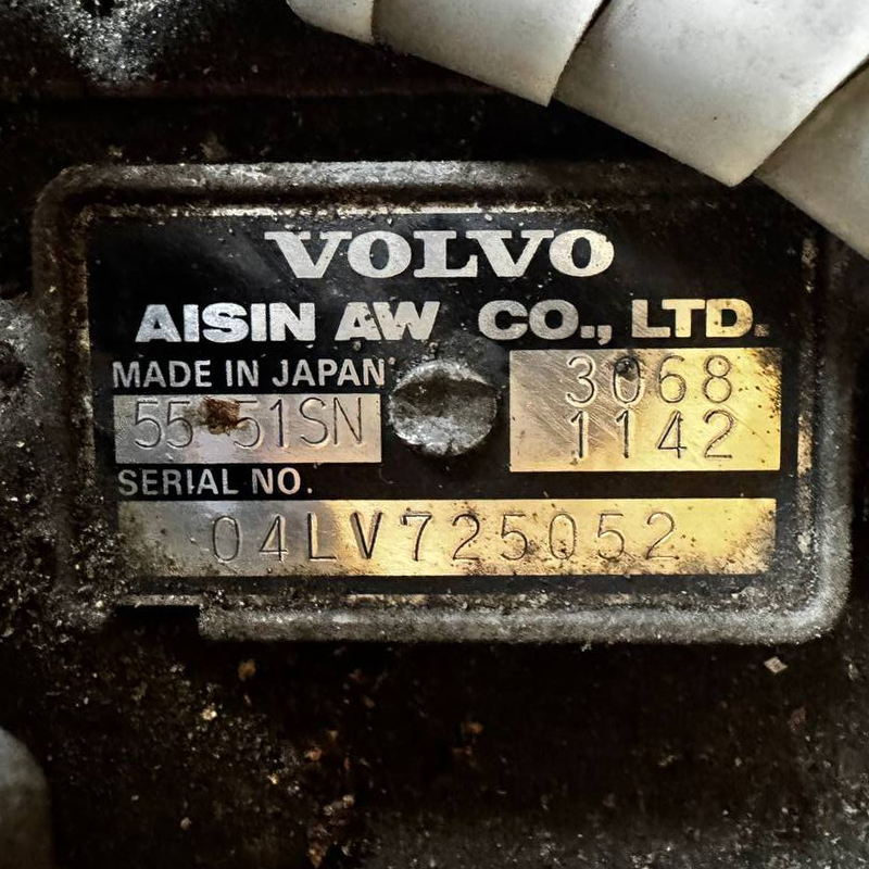 Automatikgetriebebaugruppe (mit Drehmomentwandler 43A240) AISIN WARNER 55-51SN (2WD) — 30681142, mit elektronischer Einheit 30681144
