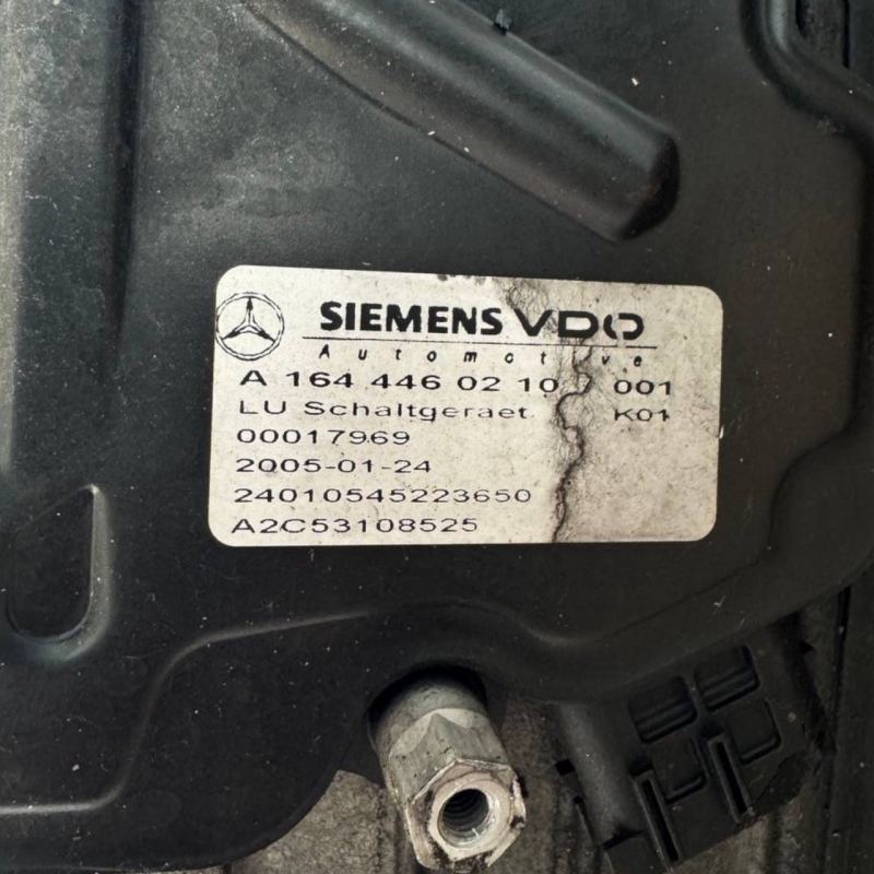Automatikgetriebe (ohne Drehmomentwandler, ohne Verteilergetriebe) Mercedes-Benz 722.9 4WD — 1642708000, 1642707900, TCM A1644460210 001, K01, (MERCEDES-BENZ M-KLASSE (W164) ML 350 4-matic (164.186), 2005-2011)