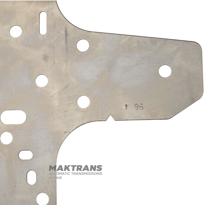 Trennplatte der Hydraulikeinheit FORD E4OD, 4R100 — Kennzeichnung 196 (1 96)
