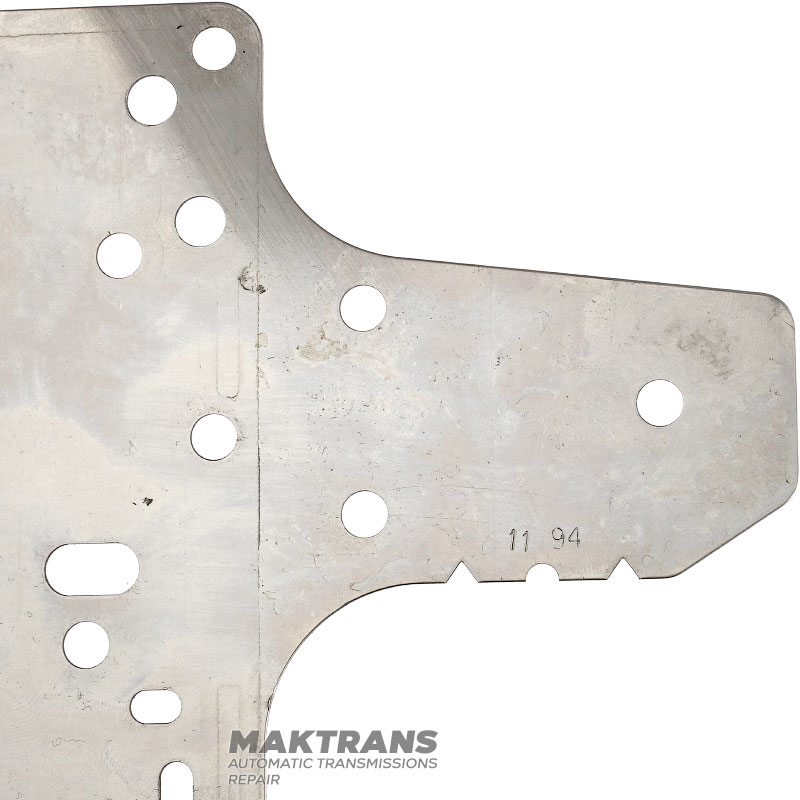 Trennplatte der Hydraulikeinheit FORD E4OD, 4R100 — Kennzeichnung 1194 (11 94)