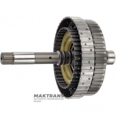 Eingangswelle, vorderes Planetengetriebe Aisin Warner AWF8G30 – Gesamtwellenlänge 209 mm, 20 Keilwellen (Außen-Ø 21,35 mm)