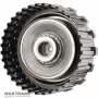 K27 Kupplungstrommel und Ausgangswelle (2WD) Mercedes-Benz 725.0 – Gesamthöhe 198 mm, 30 Keilwellen (Außendurchmesser 31,65 mm), 4 Reibscheiben (Gesamtdicke des Kits 20,05 mm)