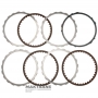 Stahl- und Reibscheibensatz B08 Bremse Mercedes-Benz 725.0 - 3 Reibscheiben (Gesamtdicke des Satzes 16 mm)
