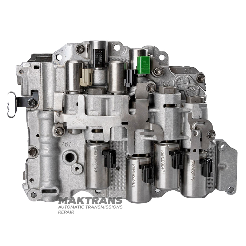 Ventilkörper komplett mit Magnetspulen (aus neuen Getrieben ausgebaut) TF-80SC Gen2 GM (Opel & Saab) / PSA (Citroën & Peugeot) — 733054, 55577385, 9807295280, 2570.J4