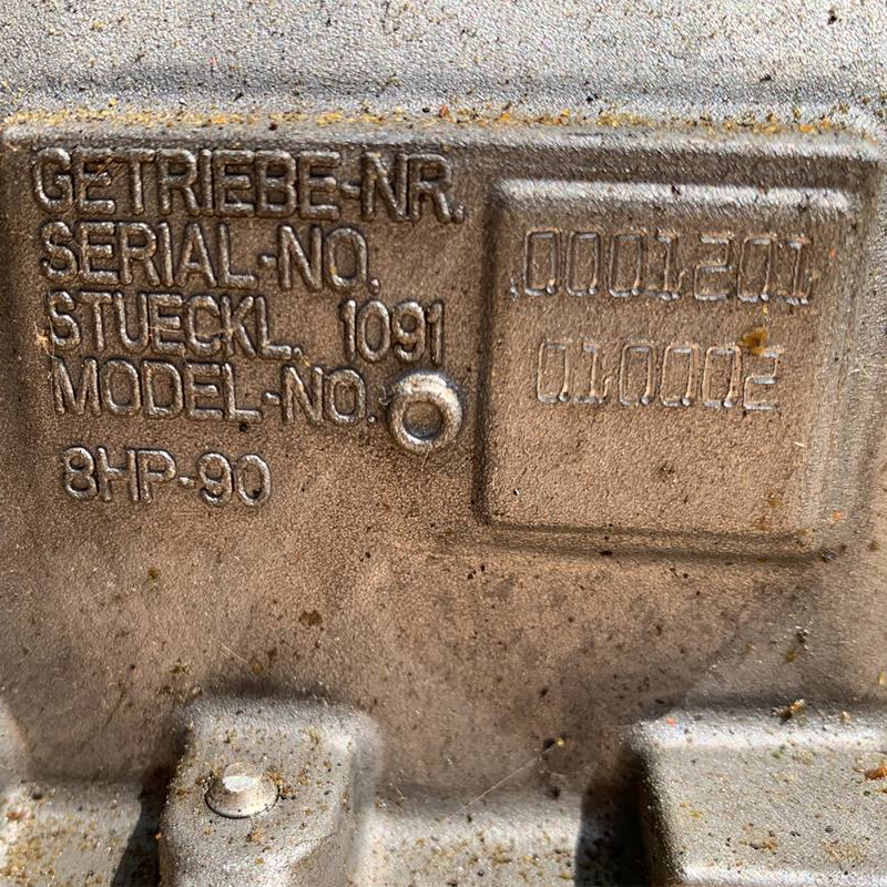 Automatikgetriebe (ohne Drehmomentwandler) ZF 8HP90, 2WD — 1091010005, 1091401033, 1081012007 ZG2