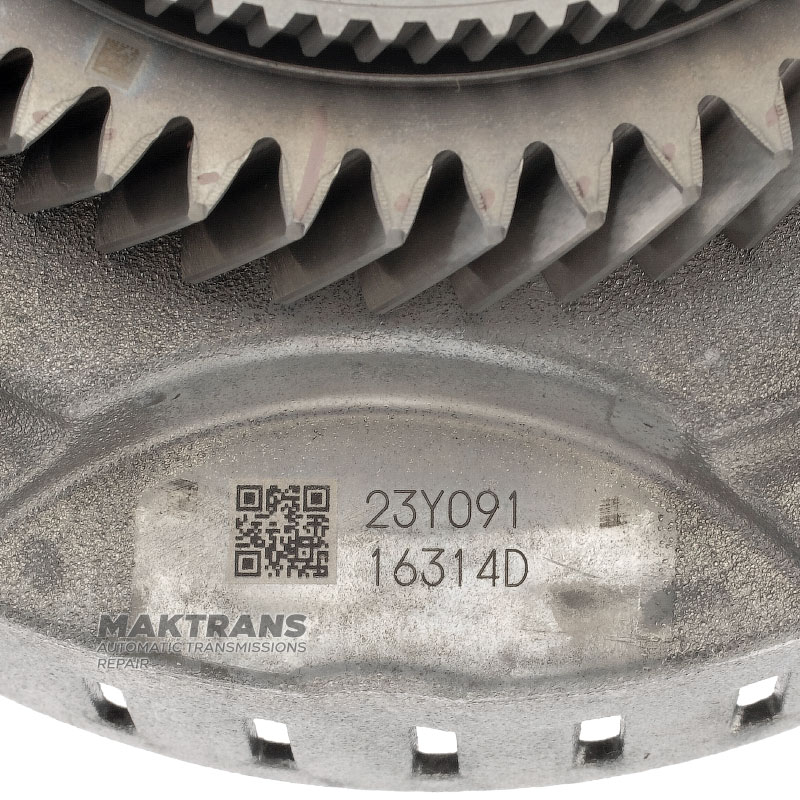 Zentralsattel, B1-Bremstrommel AISIN WARNER AWF8G30 – aus neuen Getrieben ausgebaut – 53 Zähne Schrägverzahnung, B1-Bremstrommel (4 Reibscheiben)