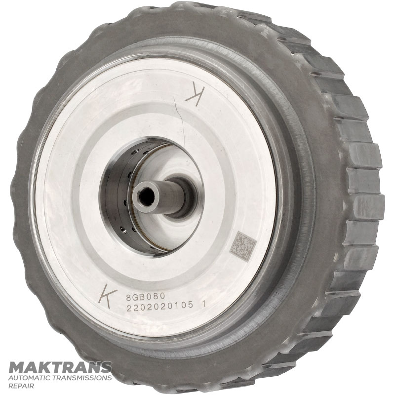 C2 Kupplungstrommel (aus neuen Getrieben) AISIN WARNER AWF8G30, VAG A1300 (09S) - Gesamthöhe 123 mm, 4 Reibscheiben, ohne Lager