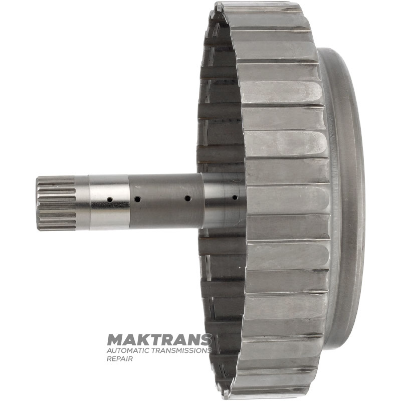 C2 Kupplungstrommel (aus neuen Getrieben) AISIN WARNER AWF8G30, VAG A1300 (09S) - Gesamthöhe 123 mm, 4 Reibscheiben, ohne Lager