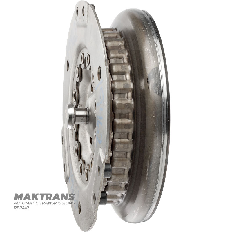 Vorderdeckel des Drehmomentwandlers ZF 8HP70 — 1087322420 (Außenzapfen 33,95 mm, Höhe 35 mm), Kennzeichnung des Drehmomentwandlers 000418