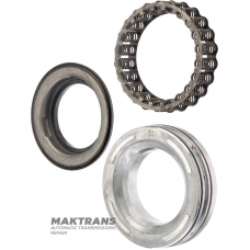 Kolben (gummiert, Aluminium, Rückholfeder) 4-5-6 (4-6-R) Kupplung FORD 6F50, 6F55, 8F57/ GM 6T70, 6T75 - 7T4P-7J029-AE, 24231514 (12 Löcher um den Umfang des Aluminiumcolbens)