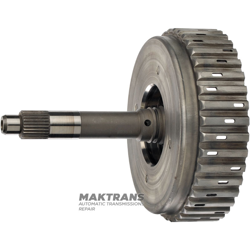 Eingangswelle, Trommel VORWÄRTS TOYOTA U240E, U241E, U150E, U151E, U150F, U151F - Gesamtlänge 165 mm, leer, ohne Kolben und Scheiben