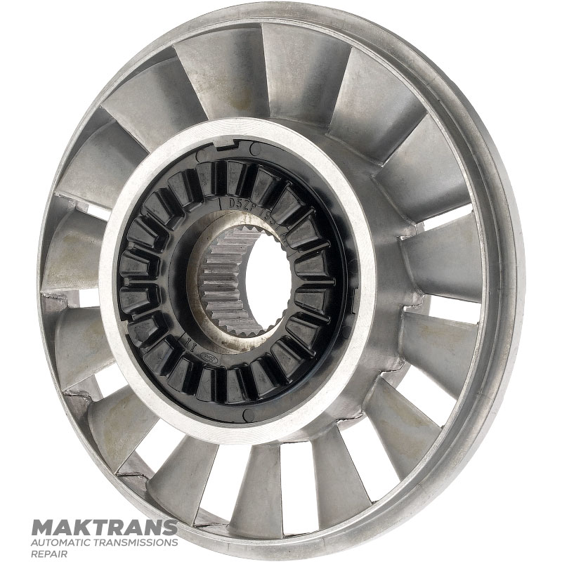 Reaktorrad (Aluminiumgehäuse) des FORD C3 Drehmomentwandlers — 84GT-7934-DA, Außen-Ø 171,50 mm