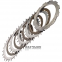 Satz Stahl- und Reibscheiben Low & Reverse Brake MAZDA CW6A-EL, EW6A-EL – 4 Reibscheiben (Gesamtdicke des Satzes 23,35 mm)