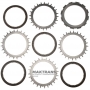 Satz Stahl- und Reibscheiben Low & Reverse Brake MAZDA CW6A-EL, EW6A-EL – 4 Reibscheiben (Gesamtdicke des Satzes 23,35 mm)